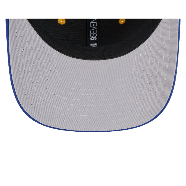 MILWAUKEE BREWERS 9SEVENTY NEW ERA BLUE AND YELLOW SNAPBACK HAT