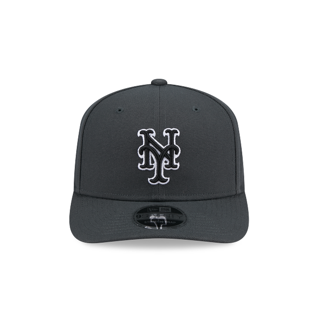 NEW YORK METS 9SEVENTY NEW ERA GREY SNAPBACK HAT