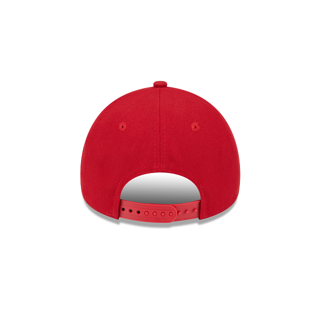 CHICAGO BLACKHAWKS 9FORTY A-FRAME NEW ERA NHL RED SNAPBACK HAT