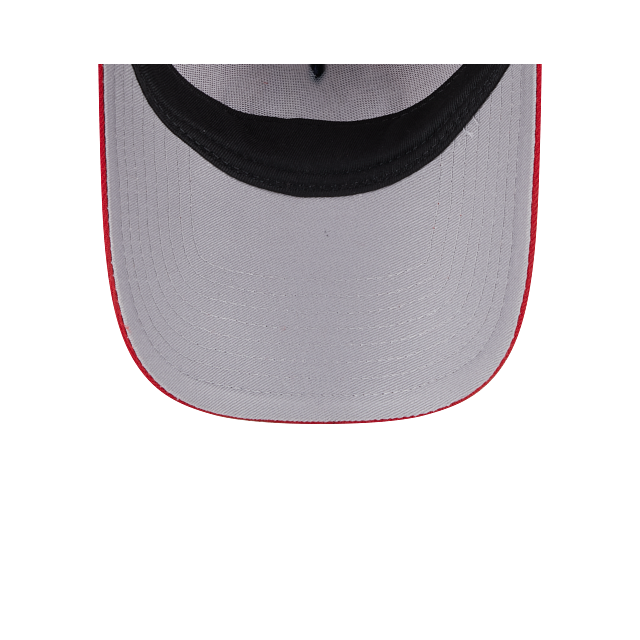 CHICAGO BLACKHAWKS 9FORTY A-FRAME NEW ERA NHL RED SNAPBACK HAT