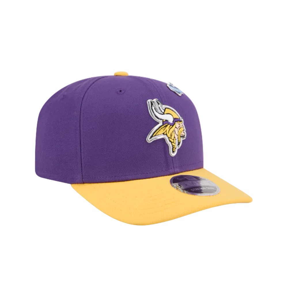 MINNESOTA VIKINGS 9SEVENTY 2026 DRAFT NEW ERA 2TONE SNAPBACK HAT
