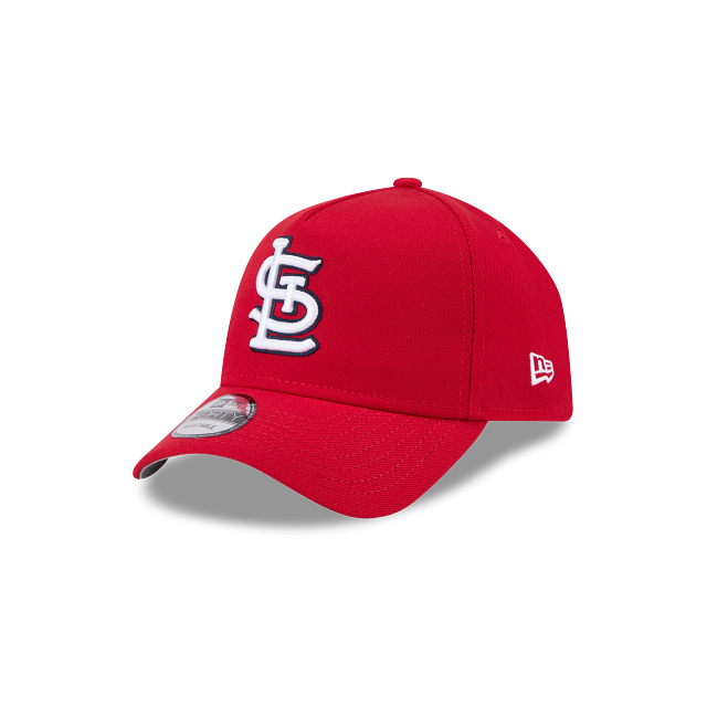 ST. LOUIS CARDINALS NEW ERA 9FORTY A-FRAME RED SNAPBACK HAT