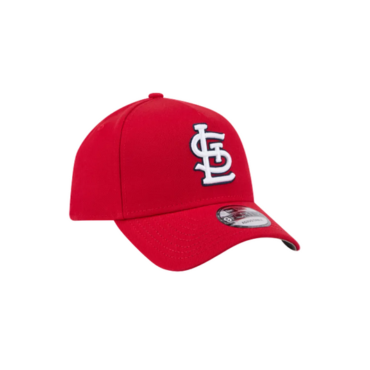 ST. LOUIS CARDINALS NEW ERA 9FORTY A-FRAME RED SNAPBACK HAT