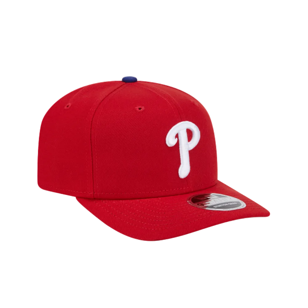 PHILADELPHIA PHILLIES 9SEVENTY NEW ERA RED SNAPBACK HAT