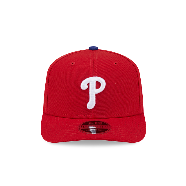 PHILADELPHIA PHILLIES 9SEVENTY NEW ERA RED SNAPBACK HAT