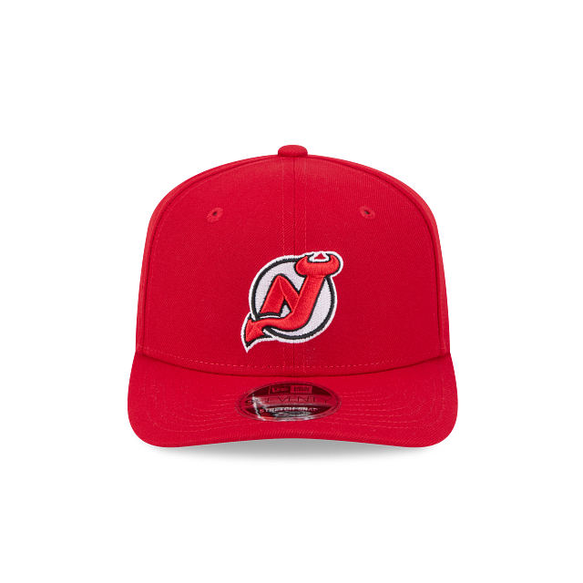 NEW JERSEY DEVILS 9SEVENTY NEW ERA NHL RED SNAPBACK HAT
