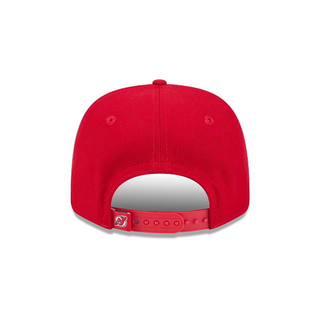 NEW JERSEY DEVILS 9SEVENTY NEW ERA NHL RED SNAPBACK HAT