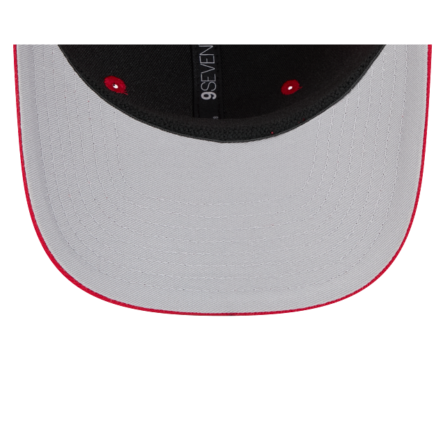 NEW JERSEY DEVILS 9SEVENTY NEW ERA NHL RED SNAPBACK HAT