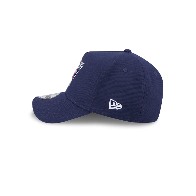 COLUMBUS BLUE JACKETS NEW ERA 9FORTY A-FRAME NAVY SNAPBACK HAT
