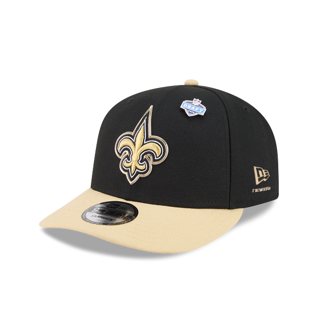 NEW ORLEANS SAINTS 9FIFTY PRE-CURVED 2026 DRAFT NEW ERA 2TONE SNAPBACK HAT