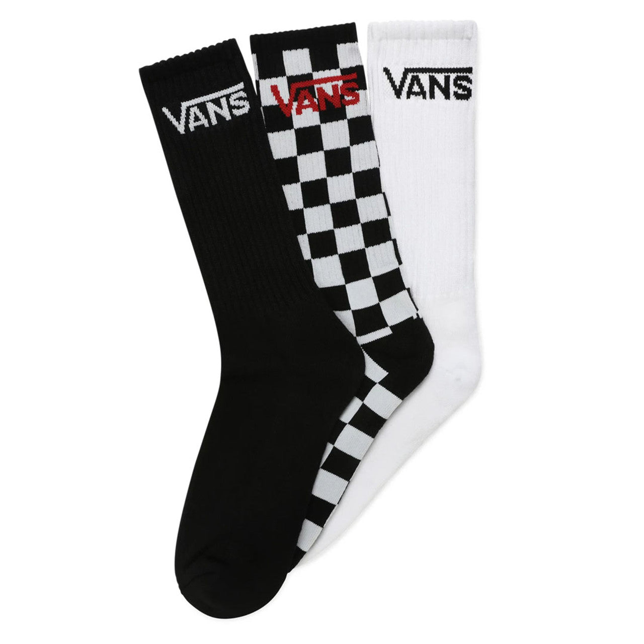 VANS MEN'S CLASSIC CREW SOCKS (3 PACK)