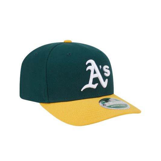 OAKLAND ATHLETICS 9SEVENTY NEW ERA 2TONE GREEN/YELLOW SNAPBACK HAT