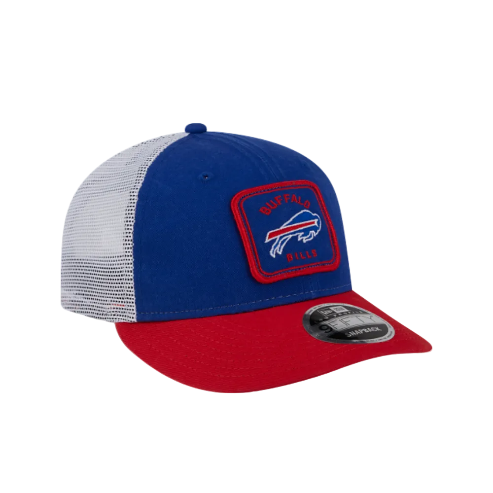 BUFFALO BILLS 9FIFTY LOW PROFILE NEW ERA 2TONE TRUCKER SNAPBACK HAT