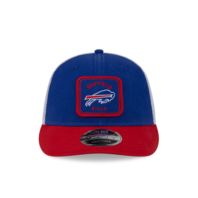 BUFFALO BILLS 9FIFTY LOW PROFILE NEW ERA 2TONE TRUCKER SNAPBACK HAT