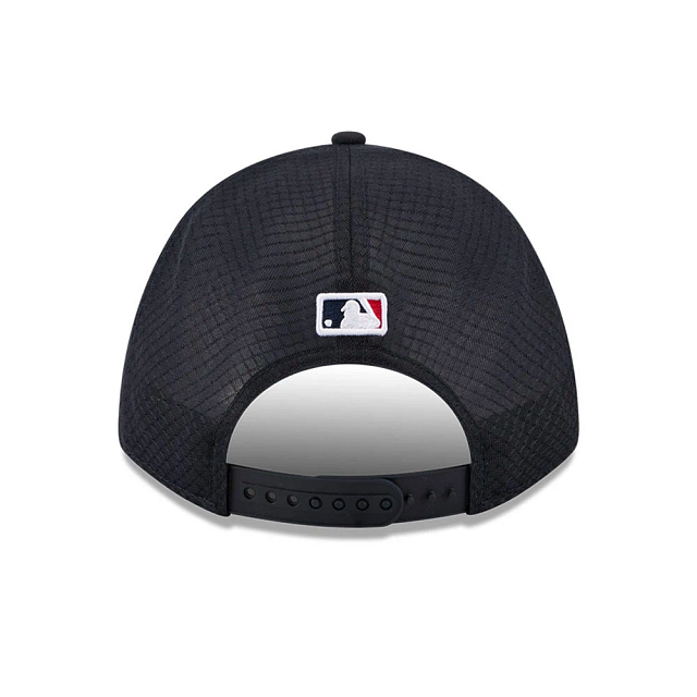 BOSTON RED SOX NEW ERA 9FORTY M-CROWN A-FRAME NAVY SNAPBACK HAT