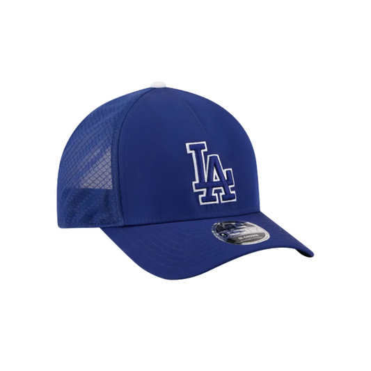 LOS ANGELES NEW ERA 9FORTY M-CROWN A-FRAME BLUE SNAPBACK HAT