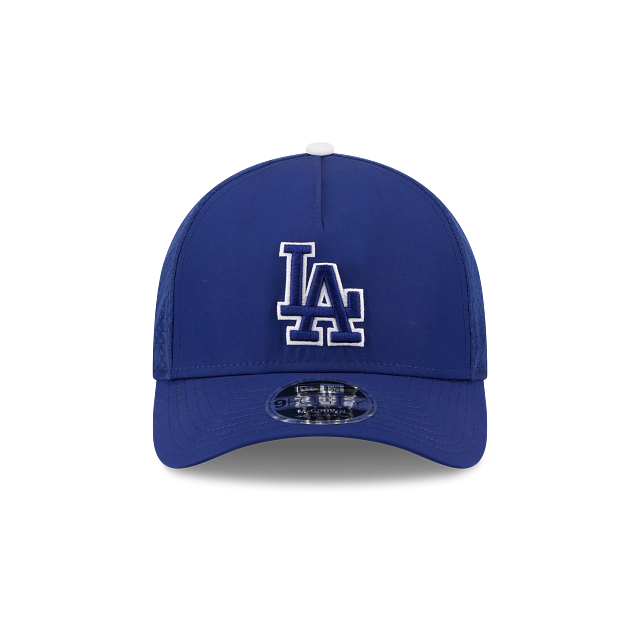 LOS ANGELES NEW ERA 9FORTY M-CROWN A-FRAME BLUE SNAPBACK HAT