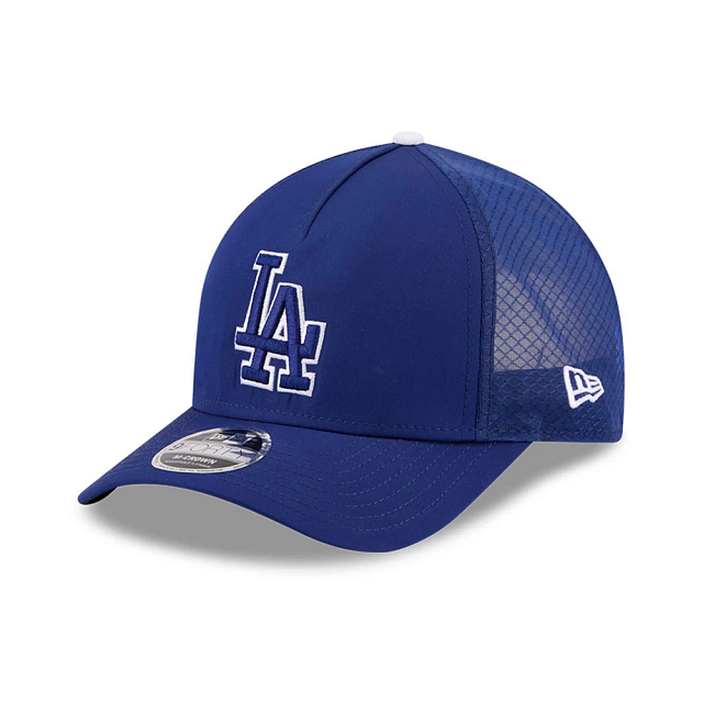 LOS ANGELES NEW ERA 9FORTY M-CROWN A-FRAME BLUE SNAPBACK HAT