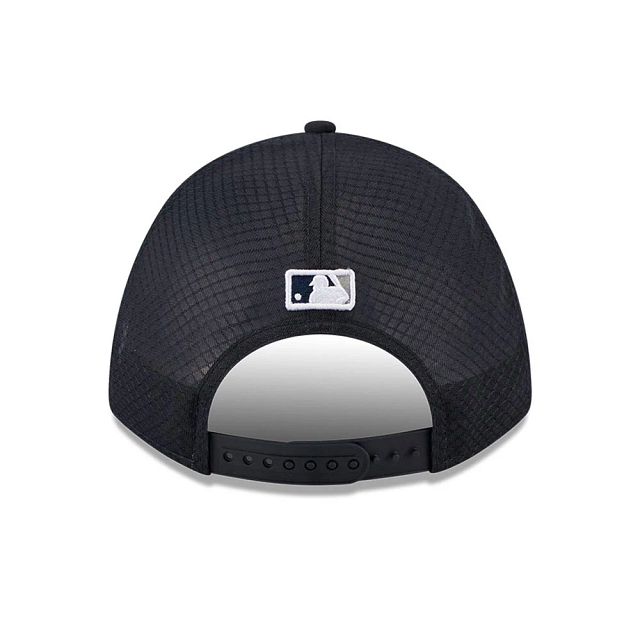 NEW YORK YANKEES NEW ERA 9FORTY M-CROWN A-FRAME NAVY SNAPBACK HAT