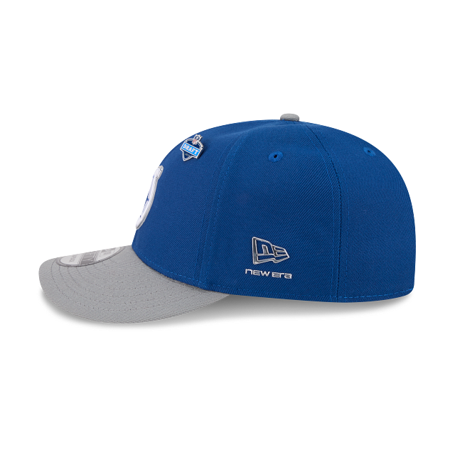 INDIANAPOLIS COLTS 9FIFTY PRE-CURVED 2026 DRAFT NEW ERA 2TONE SNAPBACK HAT