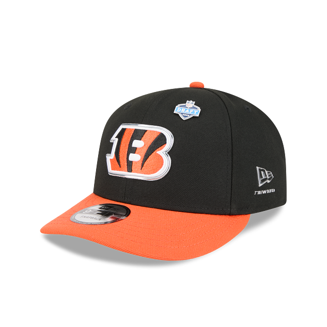 CINCINNATI BENGALS 9FIFTY PRE-CURVED 2026 DRAFT NEW ERA 2TONE SNAPBACK HAT