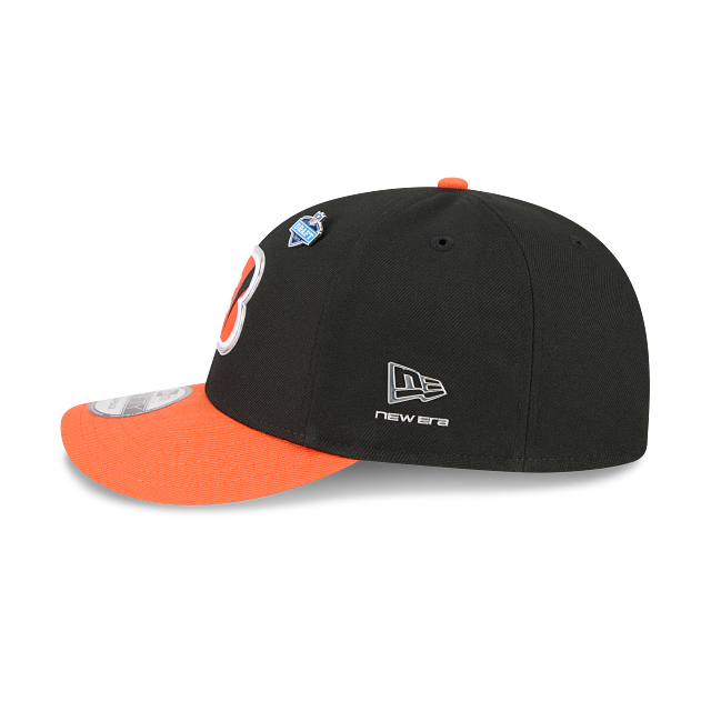 CINCINNATI BENGALS 9FIFTY PRE-CURVED 2026 DRAFT NEW ERA 2TONE SNAPBACK HAT