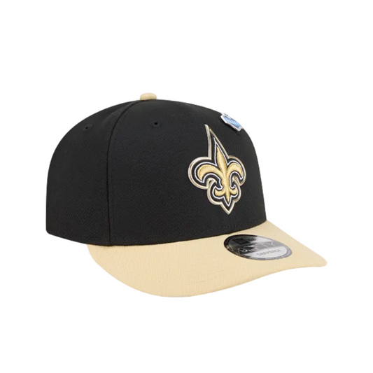 NEW ORLEANS SAINTS 9FIFTY PRE-CURVED 2026 DRAFT NEW ERA 2TONE SNAPBACK HAT