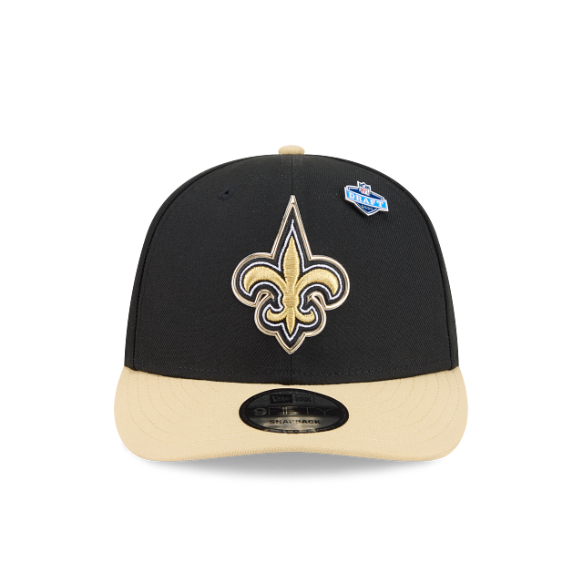 NEW ORLEANS SAINTS 9FIFTY PRE-CURVED 2026 DRAFT NEW ERA 2TONE SNAPBACK HAT