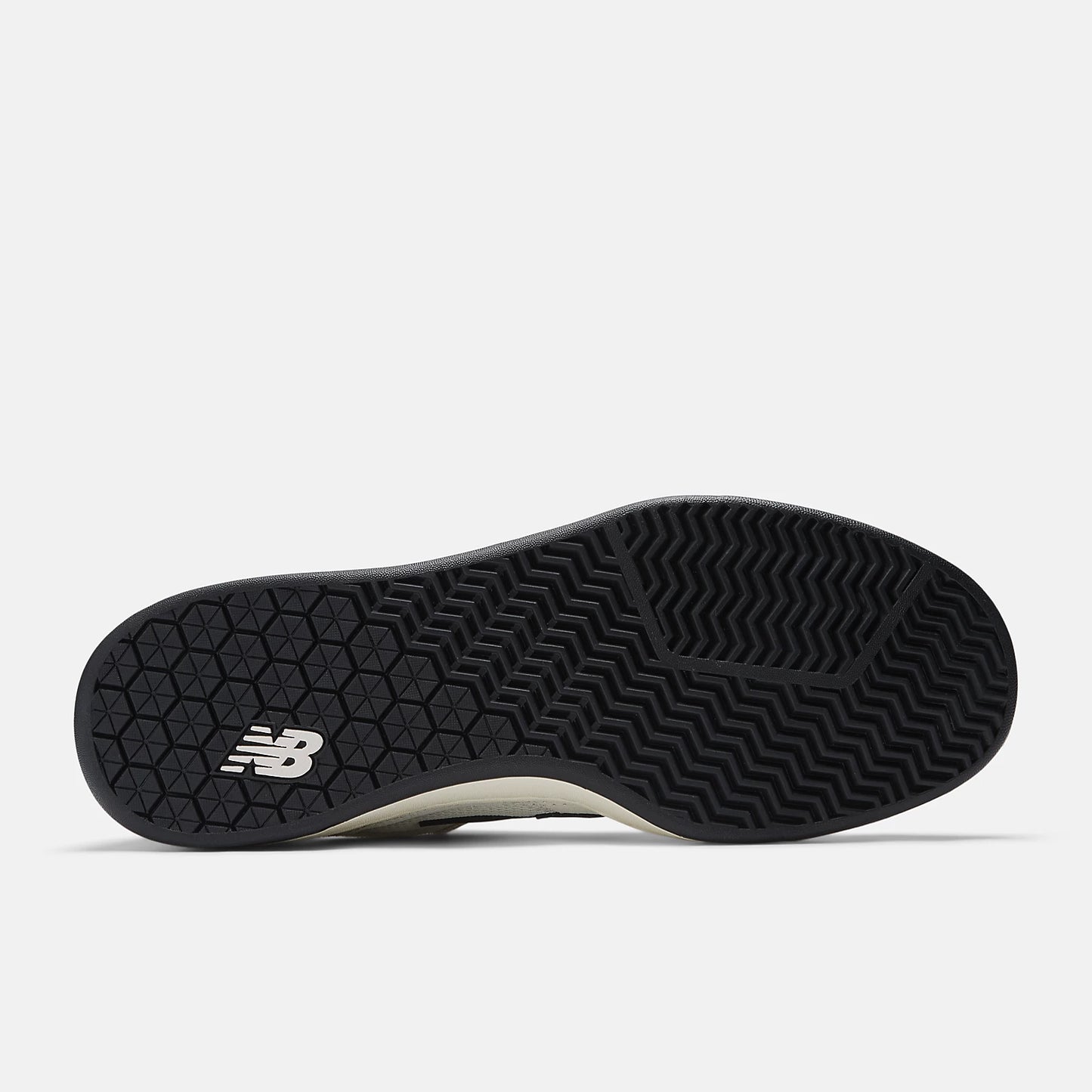 NEW BALANCE NUMERIC 440 V2 SEA SALT/BLACK WIDE SHOE - 440SB2