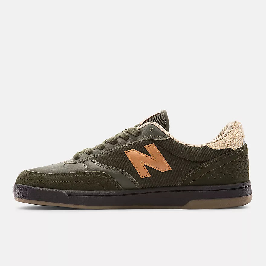 NEW BALANCE NUMERIC 440 GREEN AND BLACK SHOE - 440TSP