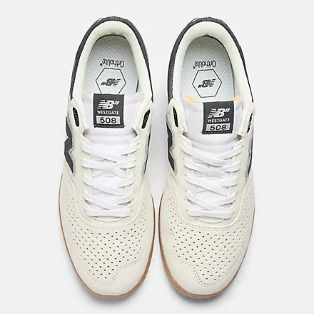 NEW BALANCE NUMERIC WESTGATE 508 WHITE/BLACK SHOE- 508RDO