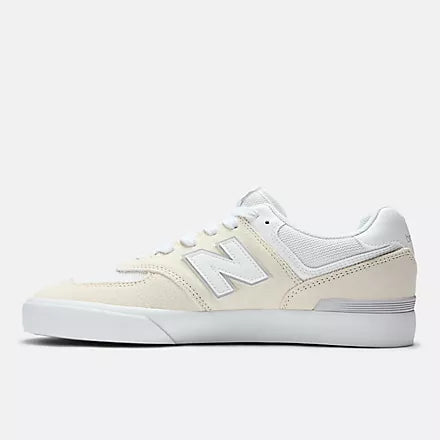 NEW BALANCE NUMERIC 574 VULC OFF WHITE SHOE- 574VOW