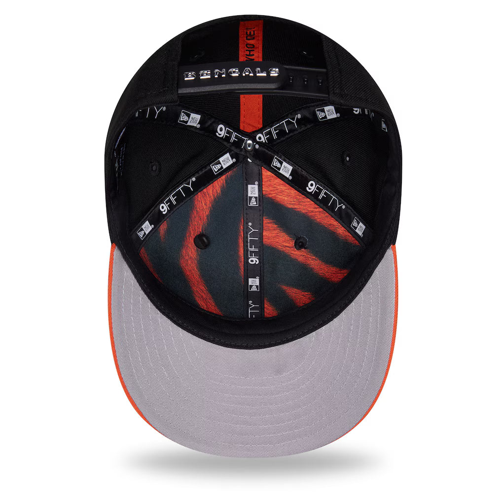 CINCINNATI BENGALS 9FIFTY PRE-CURVED 2026 DRAFT NEW ERA 2TONE SNAPBACK HAT