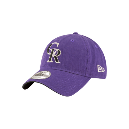 COLORADO ROCKIES NEW ERA 9TWENTY PURPLE ADJUSTABLE HAT