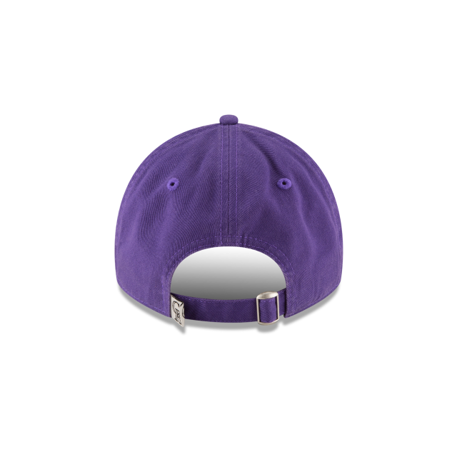 COLORADO ROCKIES NEW ERA 9TWENTY PURPLE ADJUSTABLE HAT