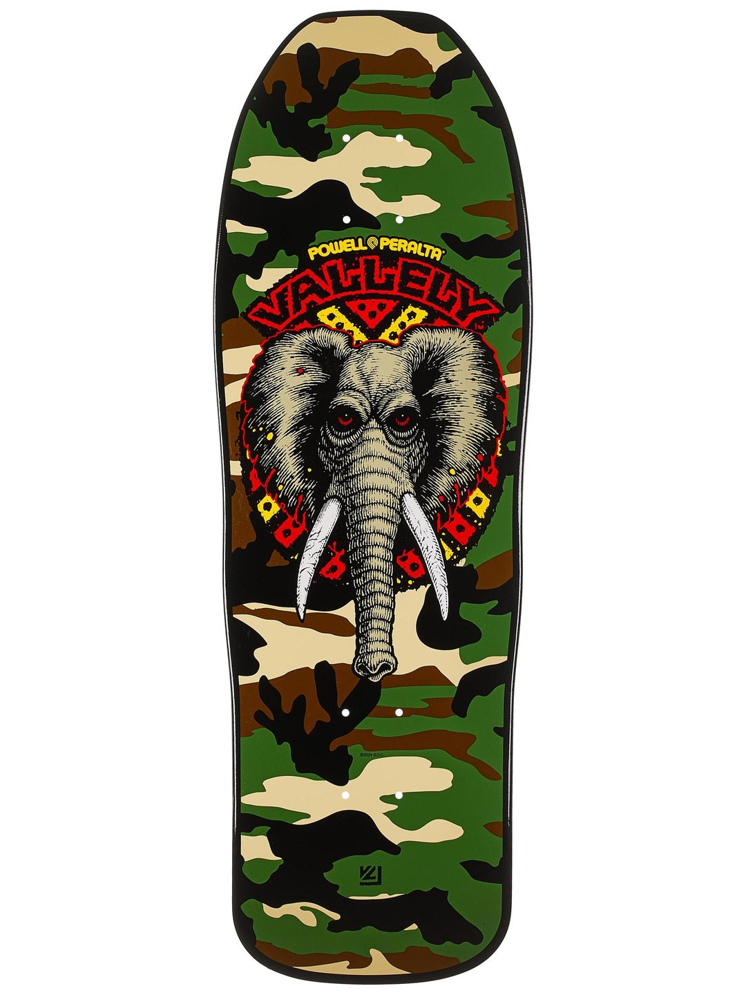 POWELL PERALTA VALLELY ELEPHANT 09' CAMO DECK- 10"