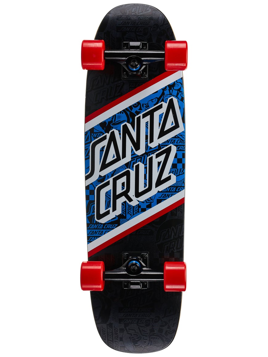 SANTA CRUZ FLIER COLLAGE STREET CRUISER COMPLETE- 8.4" x 29.4"