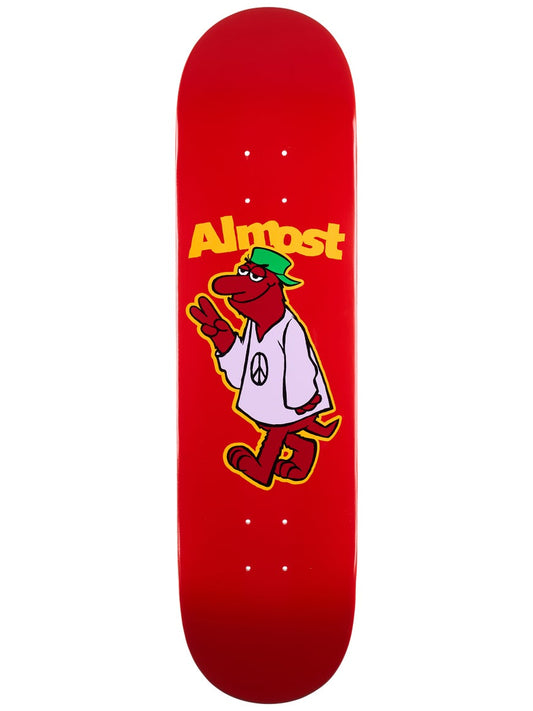 ALMOST PEACE OUT RED DECK 8.125