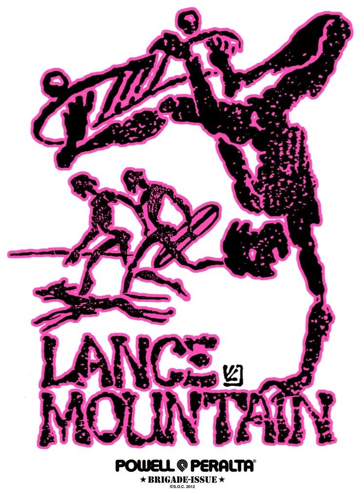 POWELL PERALTA LANCE MOUNTAIN ASSORTED STICKER 20 PK