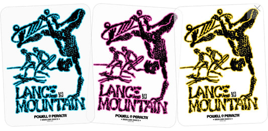 POWELL PERALTA LANCE MOUNTAIN ASSORTED STICKER 20 PK