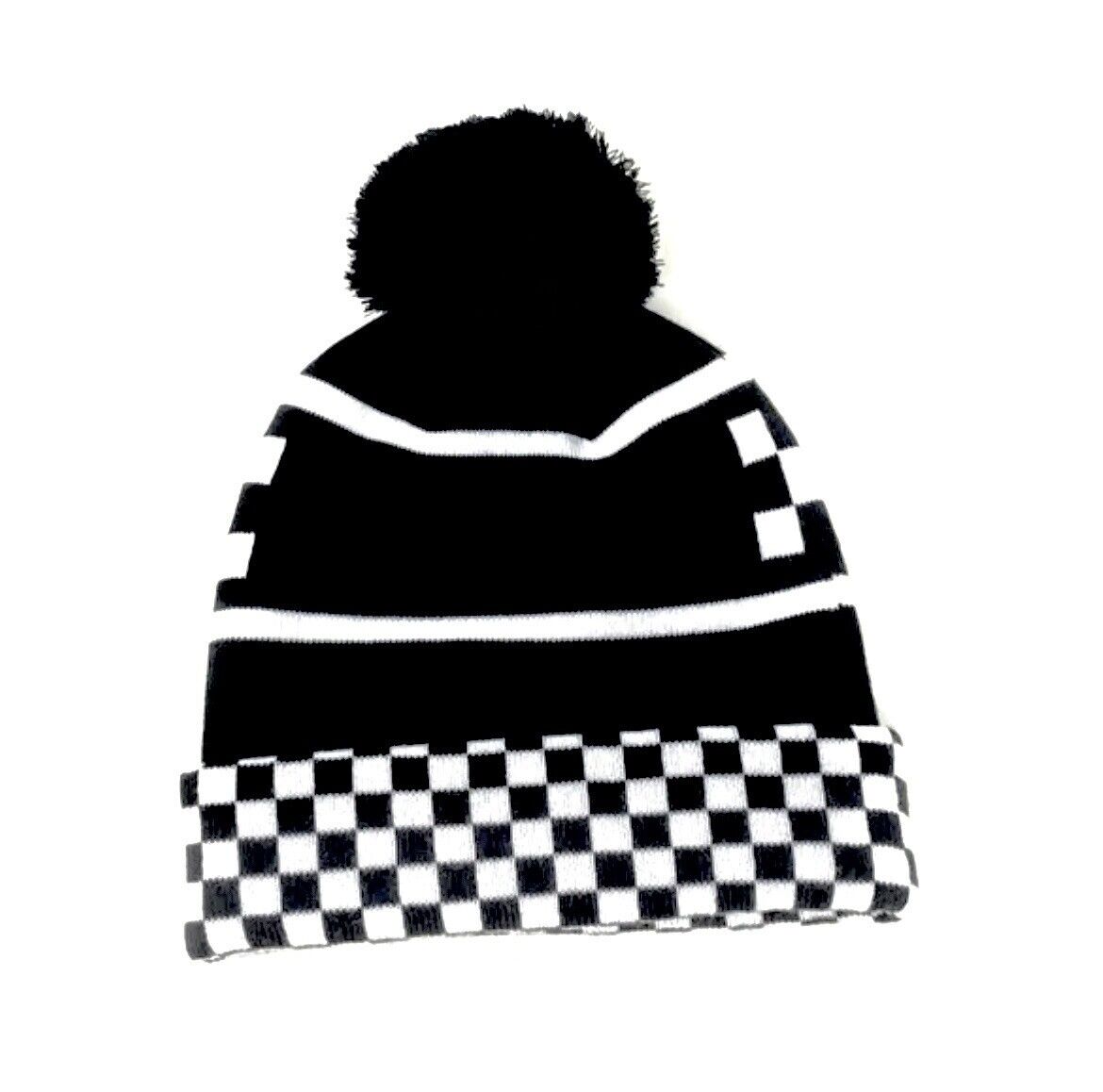 VANS BLACK & WHITE CHECKERED BEANIE