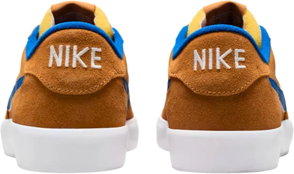 NIKE SB HERITAGE VULC FLAX/TEAM ROYAL/WHITE SKATE SHOES