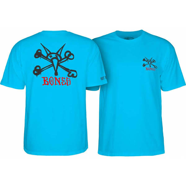 Powell Peralta Rat Bones T-Shirt Turquoise