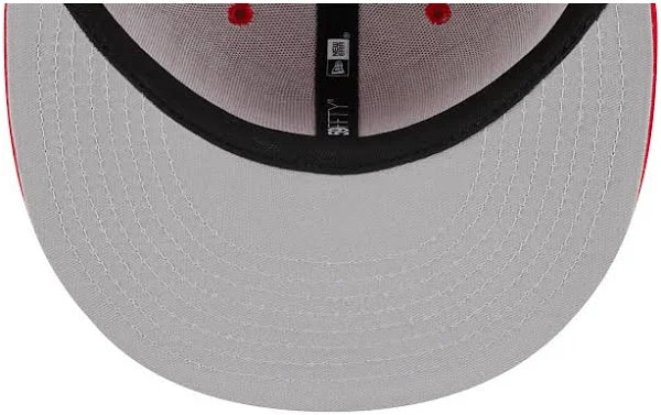 ATLANTA HAWKS 59FIFTY NEW ERA RED FITTED HAT