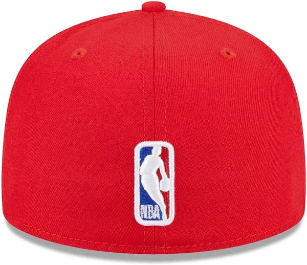 ATLANTA HAWKS 59FIFTY NEW ERA RED FITTED HAT