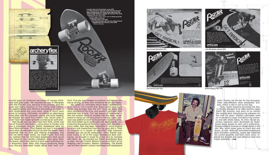 TRACKER FORTY YEARS OF SKATEBOARD HISTORY BOOK