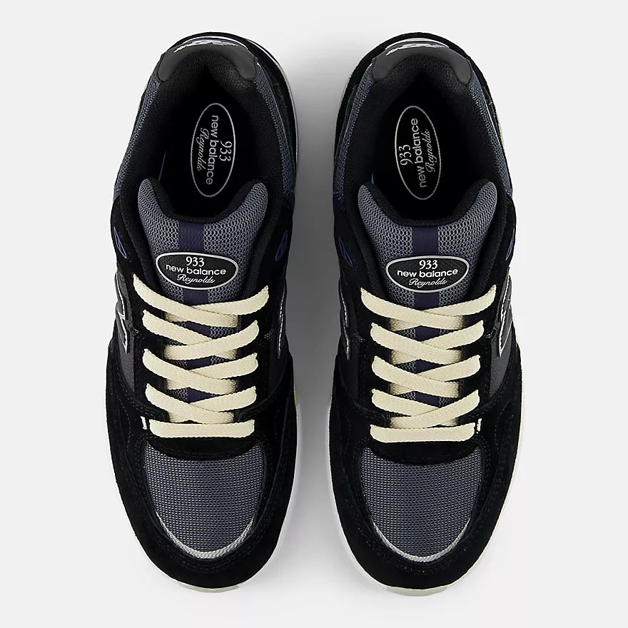 NEW BALANCE NUMERIC ANDREW REYNOLDS 933 BLACK/BLUE SHOE - 933BNT
