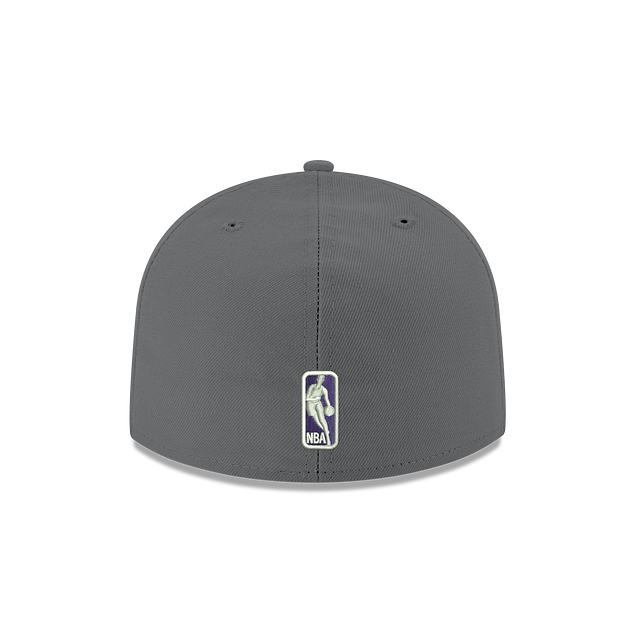 SACRAMENTO KINGS 59FIFTY NEW ERA GREY FITTED HAT