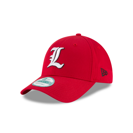 LOUISVILLE CARDINALS NEW ERA 9FORTY RED ADJUSTABLE VELCRO HAT