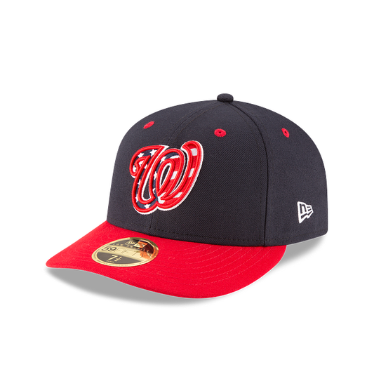 WASHINGTON NATIONALS NEW ERA 59FIFTY LOW PROFILE 2TONE FITTED HAT